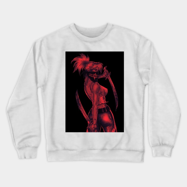 Erica Slaughter Crewneck Sweatshirt by emilcabaltierra